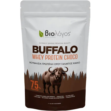 Φωτογραφία προϊόντος: Buffalo Whey Protein 500 gr Choco Biologos