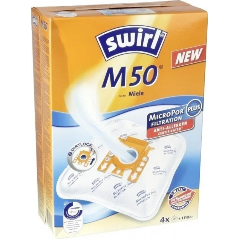 Φωτογραφία προϊόντος: Swirl M50 MP Plus AirSpace Σακούλες Για Ηλεκτρική Σκούπα