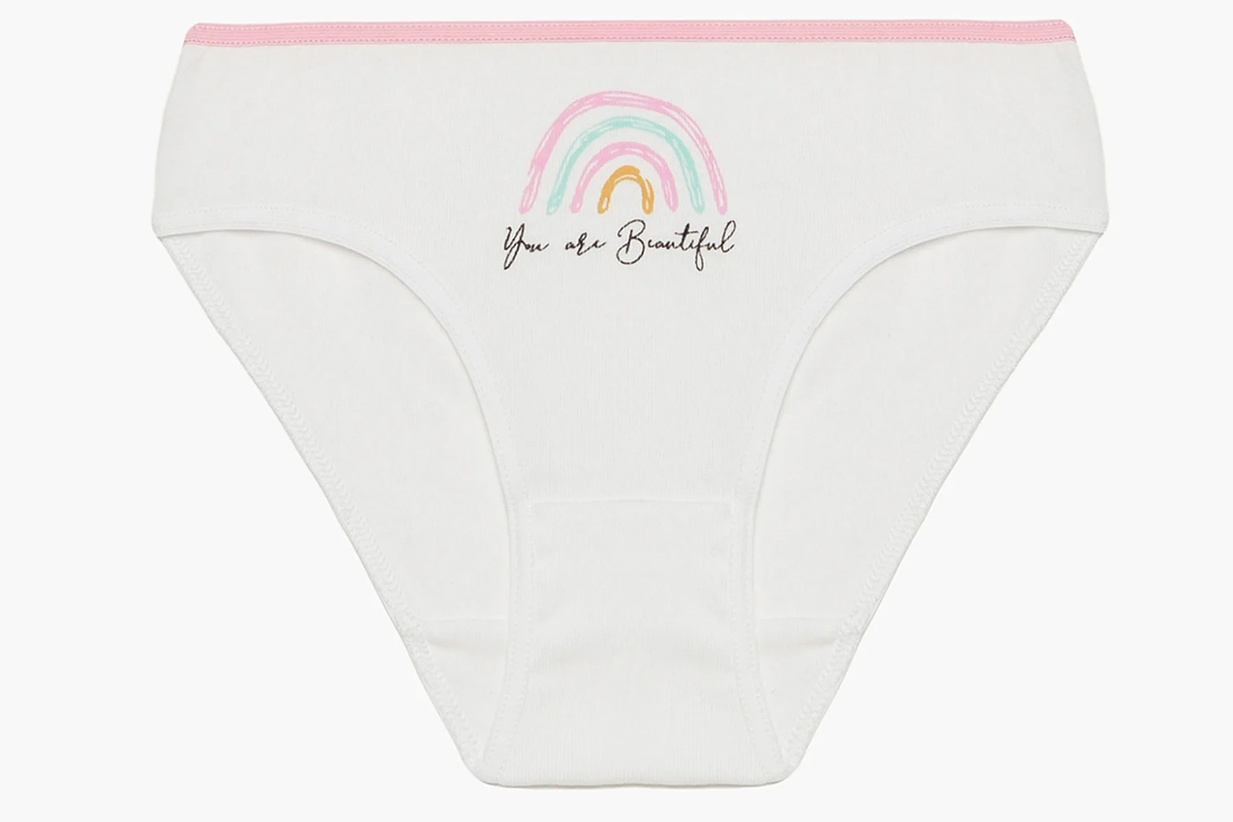 Φωτογραφία προϊόντος: Παιδικό Βαμβακερό Σλιπ για Κορίτσια Butterfly Minerva 90-42280 ΛΕΥΚΟ 4 ετών