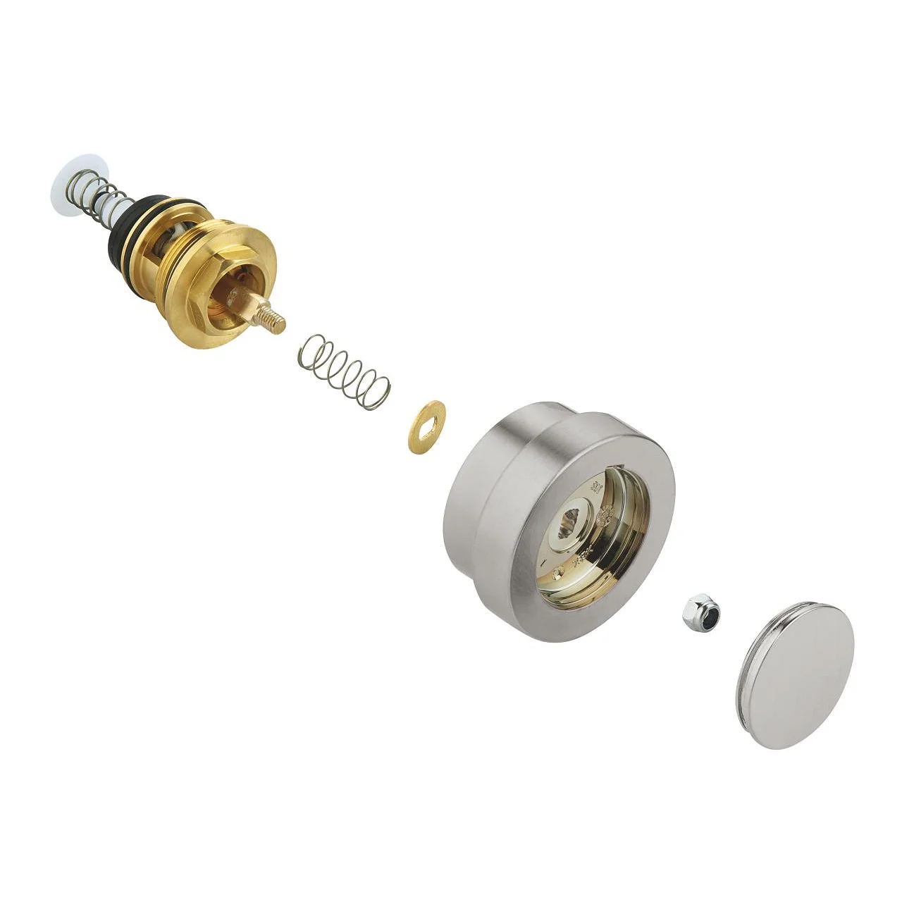 Φωτογραφία προϊόντος: Διανομέας Grohe 46920DC0 χρώμα ασημί inox βουρτσισμένο ματ supersteel