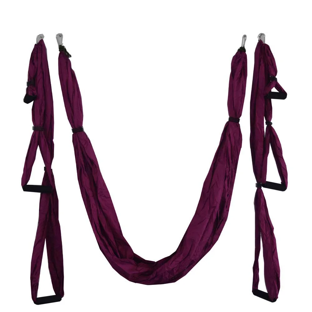 Φωτογραφία προϊόντος: Kepeak Aerial Swing Anti-Gravity Silk Αιώρα με λαβές Yoga και Pilates (Purple)