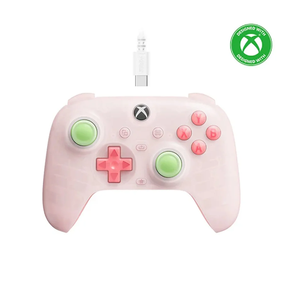 Φωτογραφία προϊόντος: 8BitDo Ultimate Mini Wired Controller για Xbox & PC - Translucent Pink