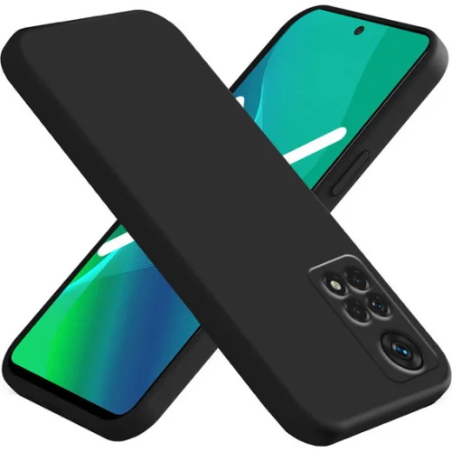 Φωτογραφία προϊόντος: iNOS Θήκη Σιλικόνης - Xiaomi Redmi Note 11 Pro 4G/ 5G - Black (5205598156909)