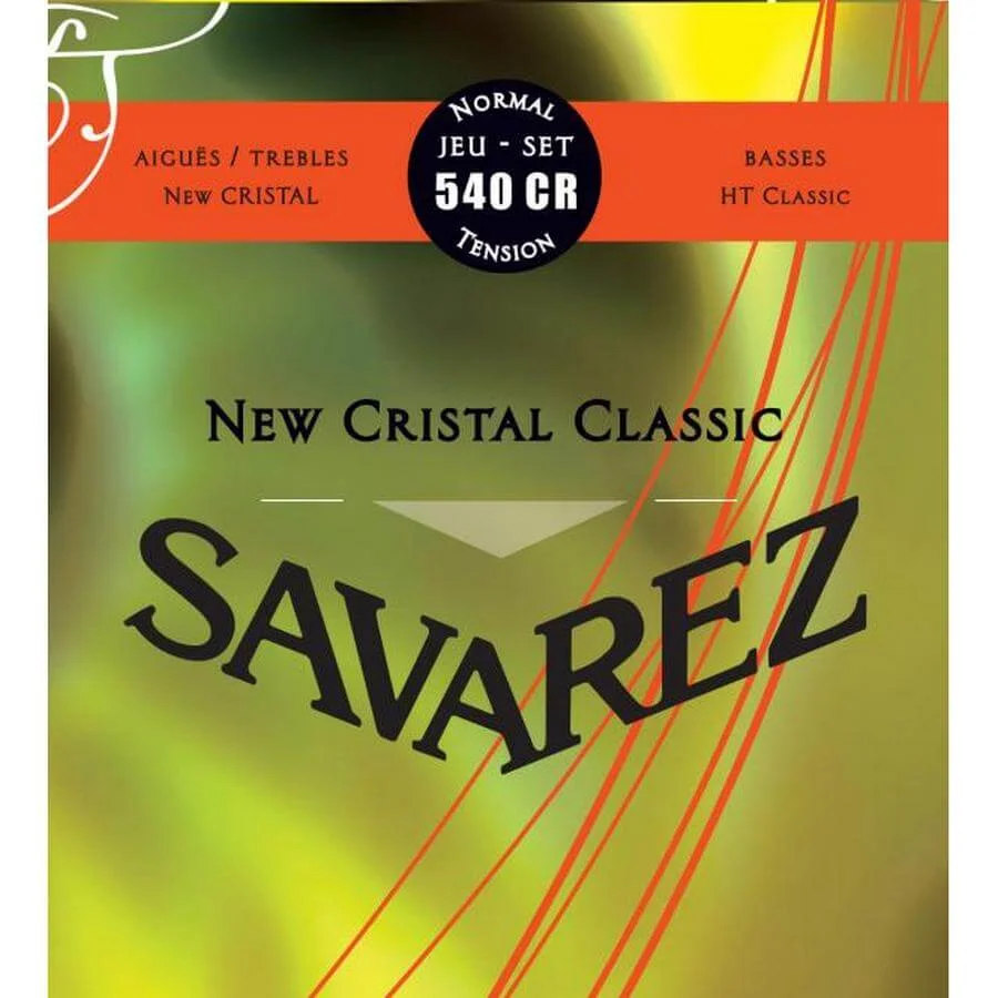 Φωτογραφία προϊόντος: Savarez 540CR New Cristal HT Classic Χορδές Κλασικής Κιθάρας Normal