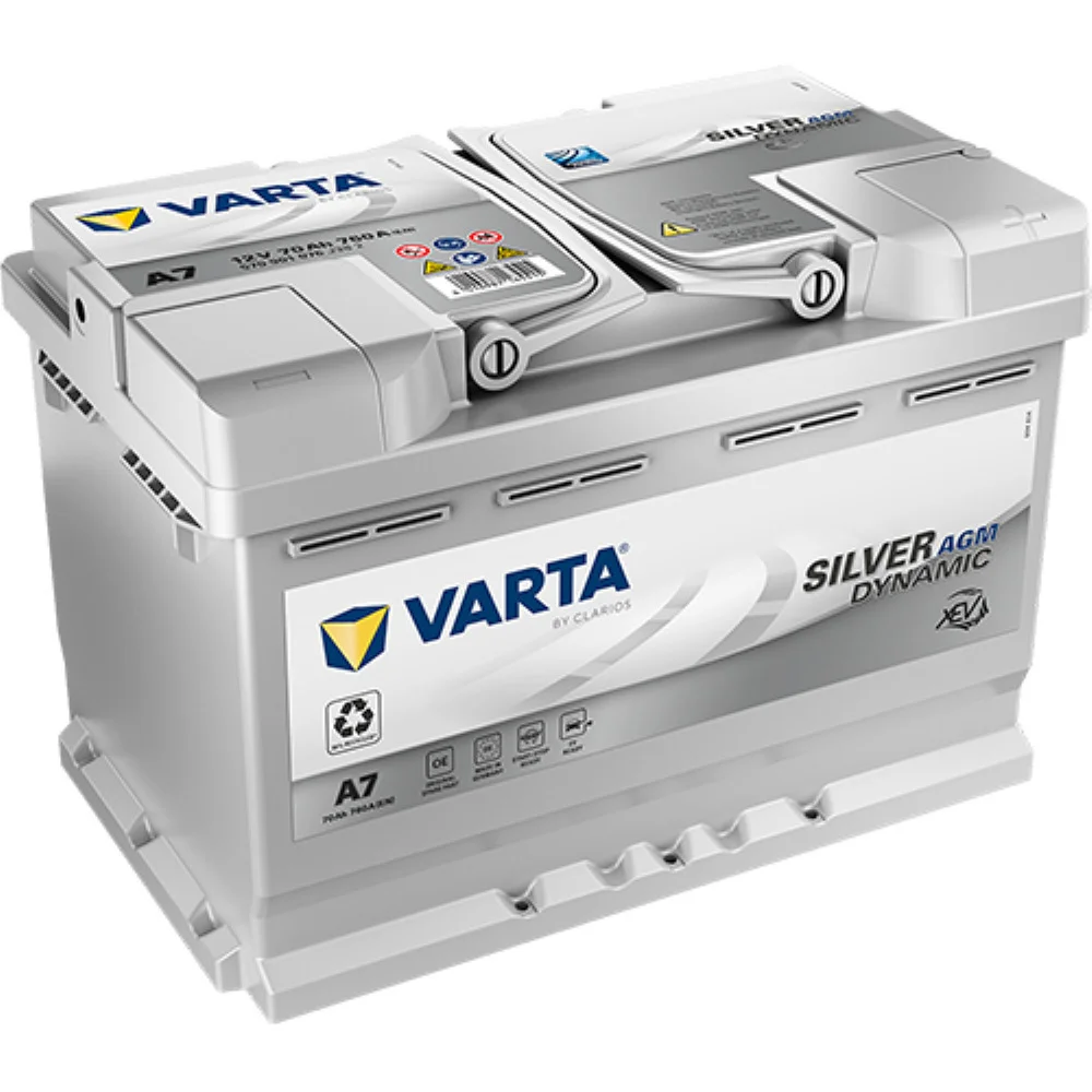 Φωτογραφία προϊόντος: VARTA 70AH A7 760AEN (AGM)- Δωρεάν delivery και τοποθέτηση στην Θεσσαλονίκη