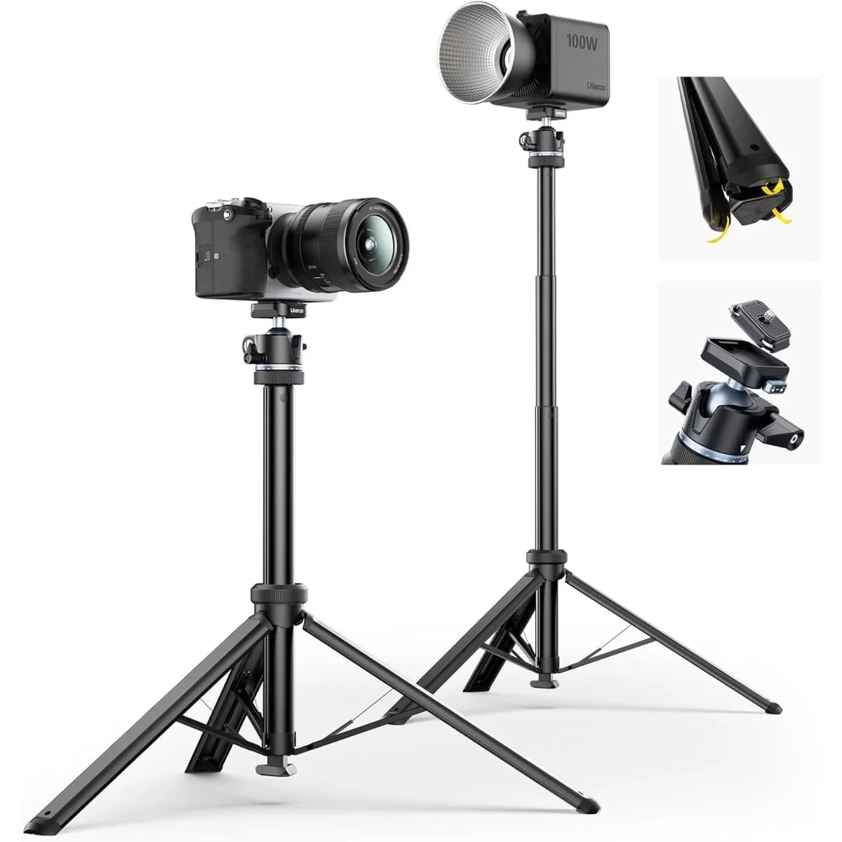 Φωτογραφία προϊόντος: GR Ulanzi MT93 Auto-Open Tripod with Uka Ball Head έως 12 άτοκες δόσεις ή 24 δόσεις