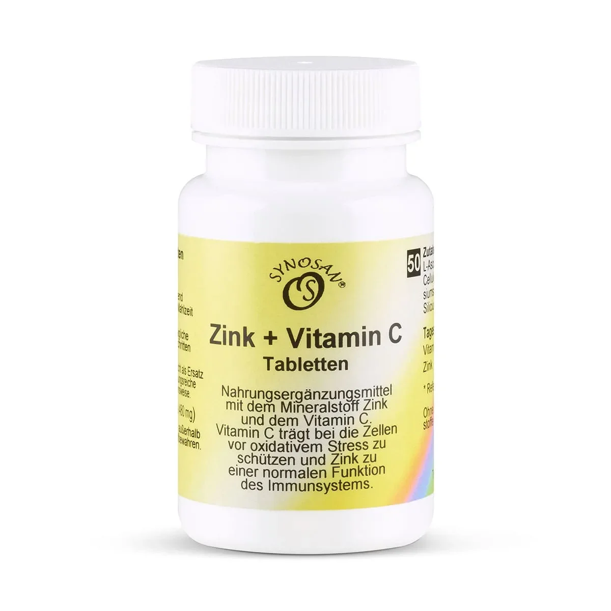 Φωτογραφία προϊόντος: METAPHARM Synosan Zink + Vit C 50 tabs