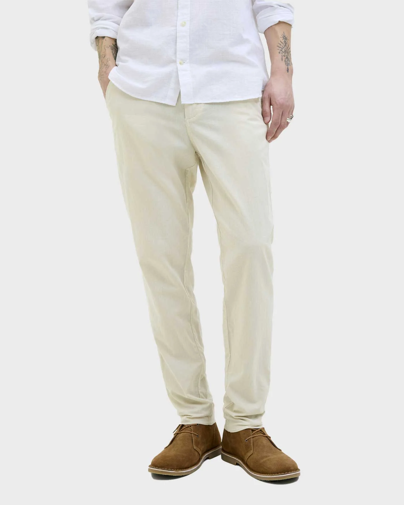 Φωτογραφία προϊόντος: JACK & JONES ΑΝΔΡΙΚΟ ΠΑΝΤΕΛΟΝΙ CHINO - 12248604 ΜΠΕΖ