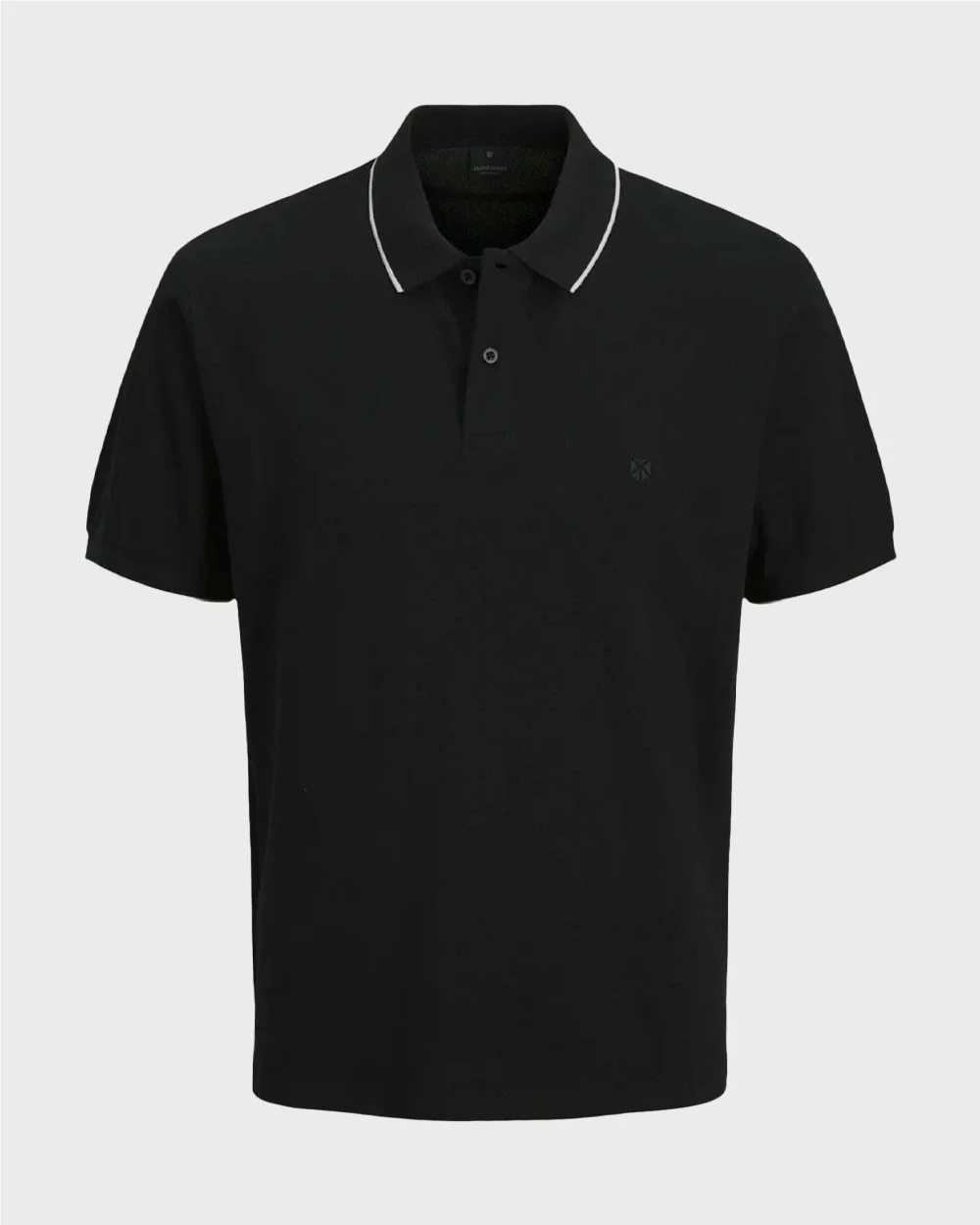 Φωτογραφία προϊόντος: JACK & JONES JPRBLAWESTON ΑΝΔΡΙΚΗ ΚΟΝΤΟΜΑΝΙΚΗ ΠΟΛΟ ΜΠΛΟΥΖΑ - 12297755 ΜΑΥΡΟ
