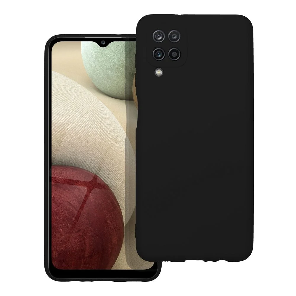 Φωτογραφία προϊόντος: . SILICONE Case for SAMSUNG Galaxy A12 black