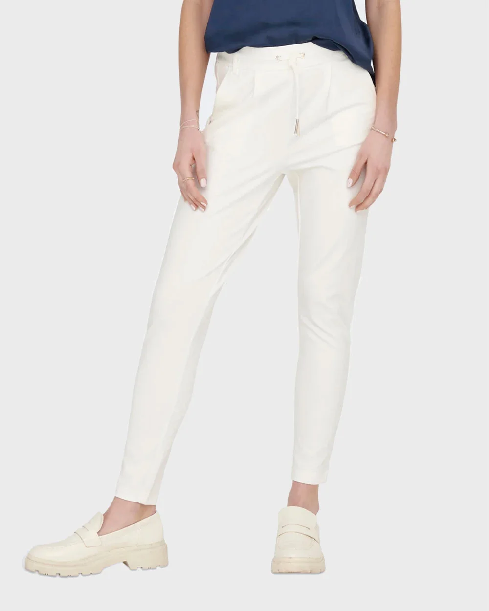 Φωτογραφία προϊόντος: Only Poptrash Trousers Γυναικείο Παντελόνι - 15115847 ΑΣΠΡΟ