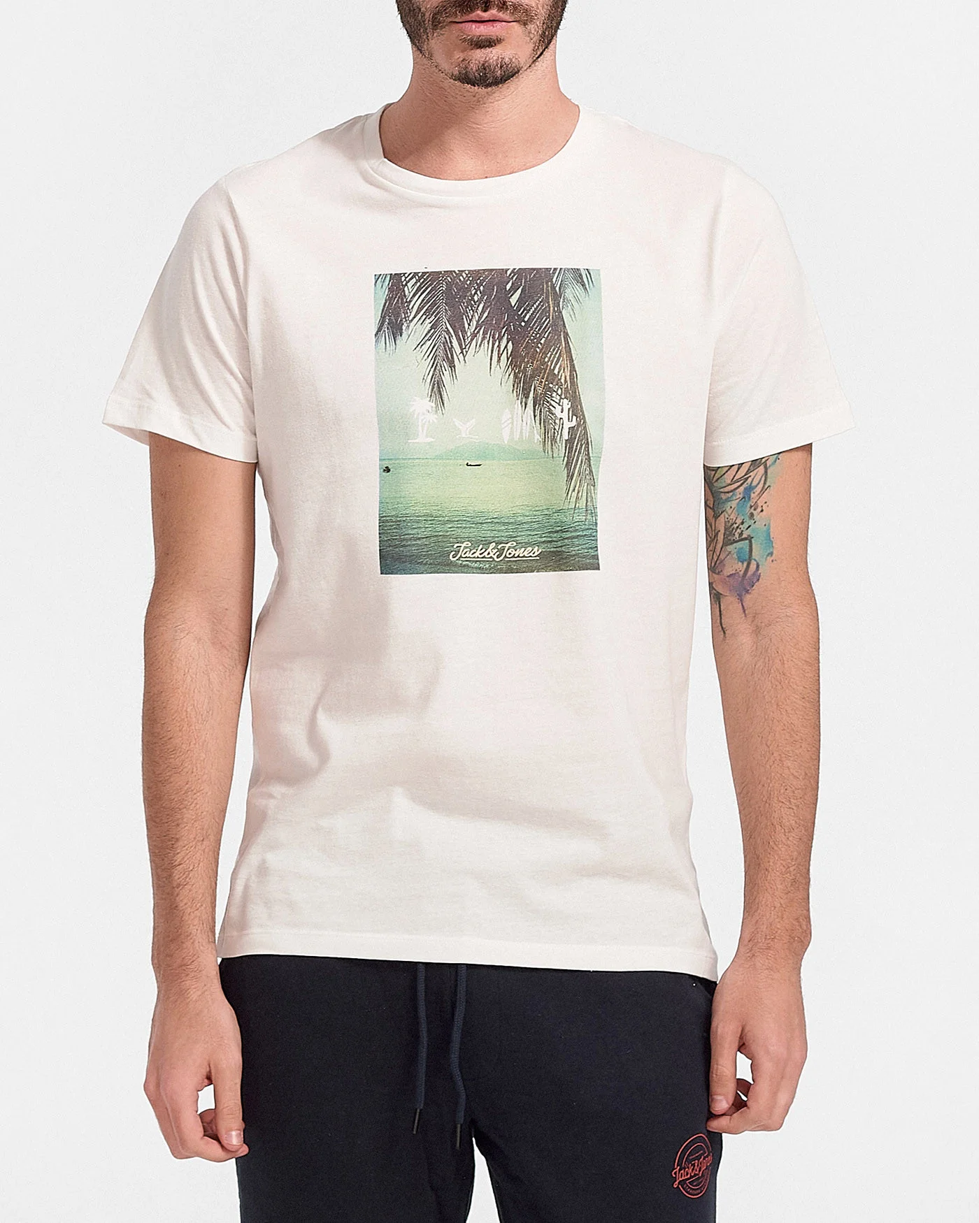 Φωτογραφία προϊόντος: JACK & JONES Ανδρικό T-shirt - 12186673 ΓΚΡΙ