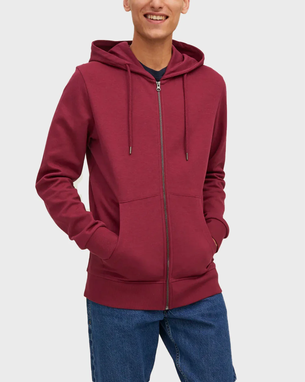 Φωτογραφία προϊόντος: Jack & Jones Ζακέτα Classic Zip Hood - 12181901 ΦΟΥΞΙΑ