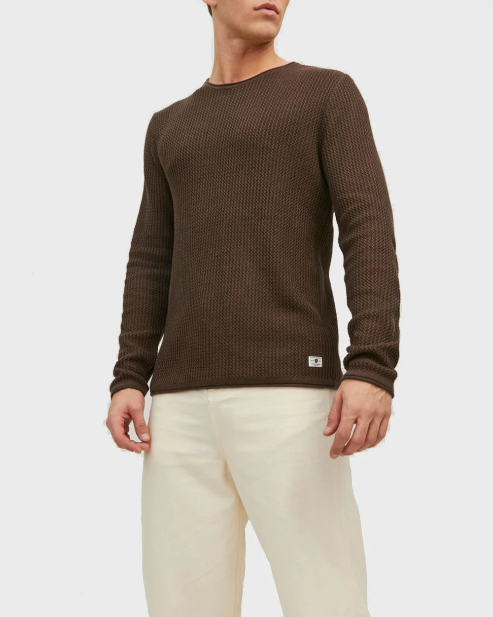 Φωτογραφία προϊόντος: Jack & Jones Πλεκτό Crew Neck - 12179861 ΚΑΦΕ