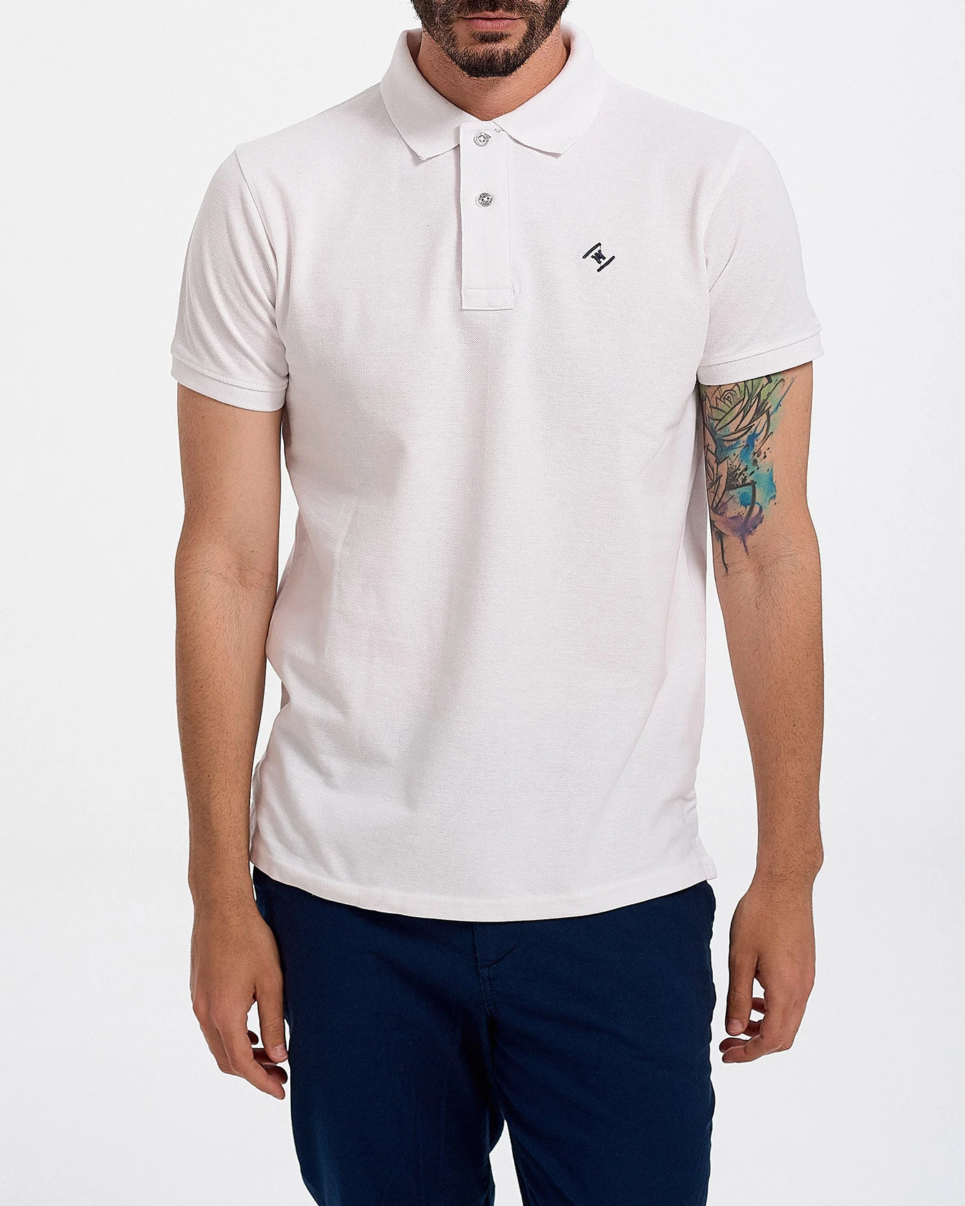 Φωτογραφία προϊόντος: Rook Ανδρικό Πόλο T-Shirt - 2121102000 ΑΣΠΡΟ