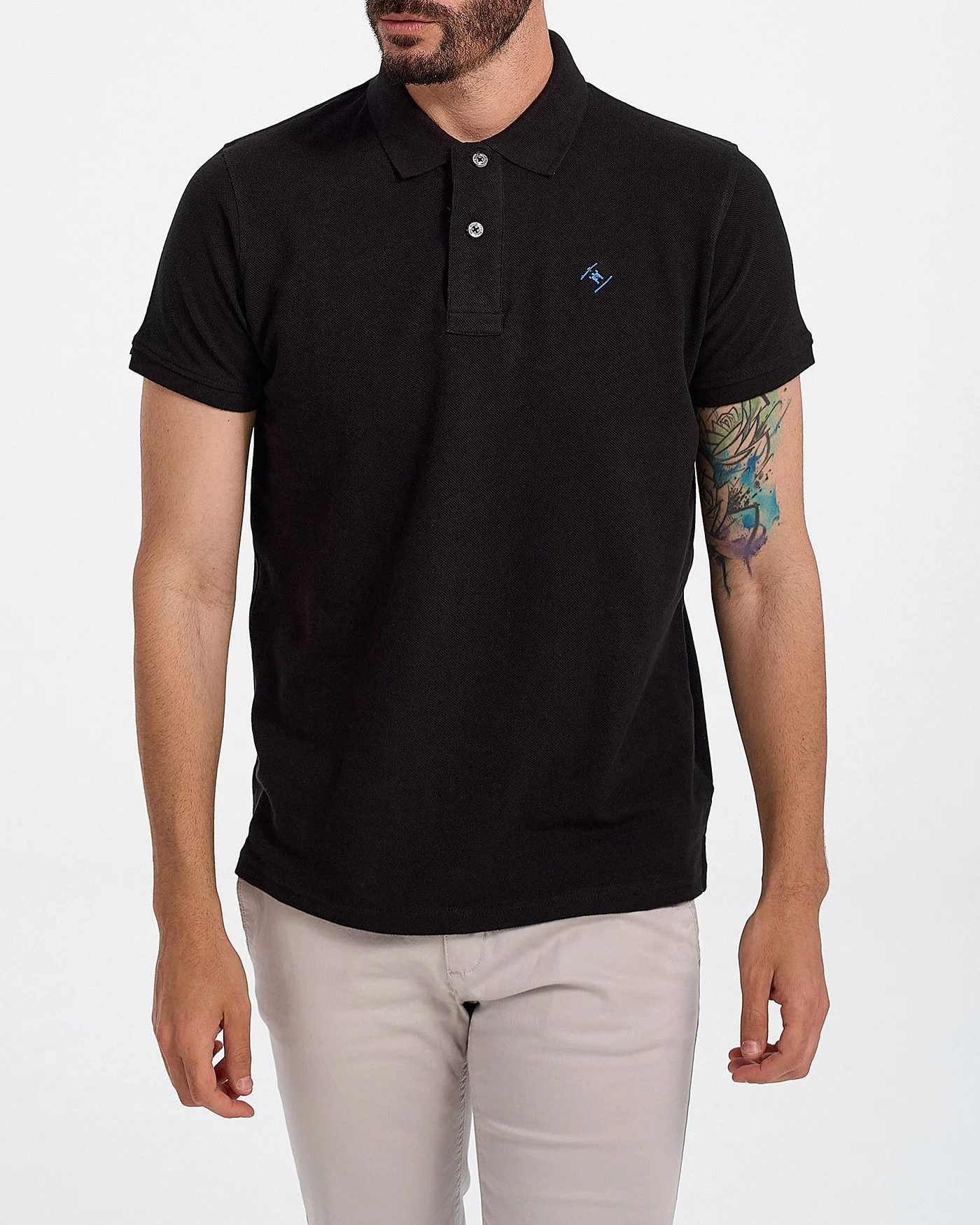 Φωτογραφία προϊόντος: Rook Ανδρικό Πόλο T-Shirt - 2121102000 ΜΑΥΡΟ