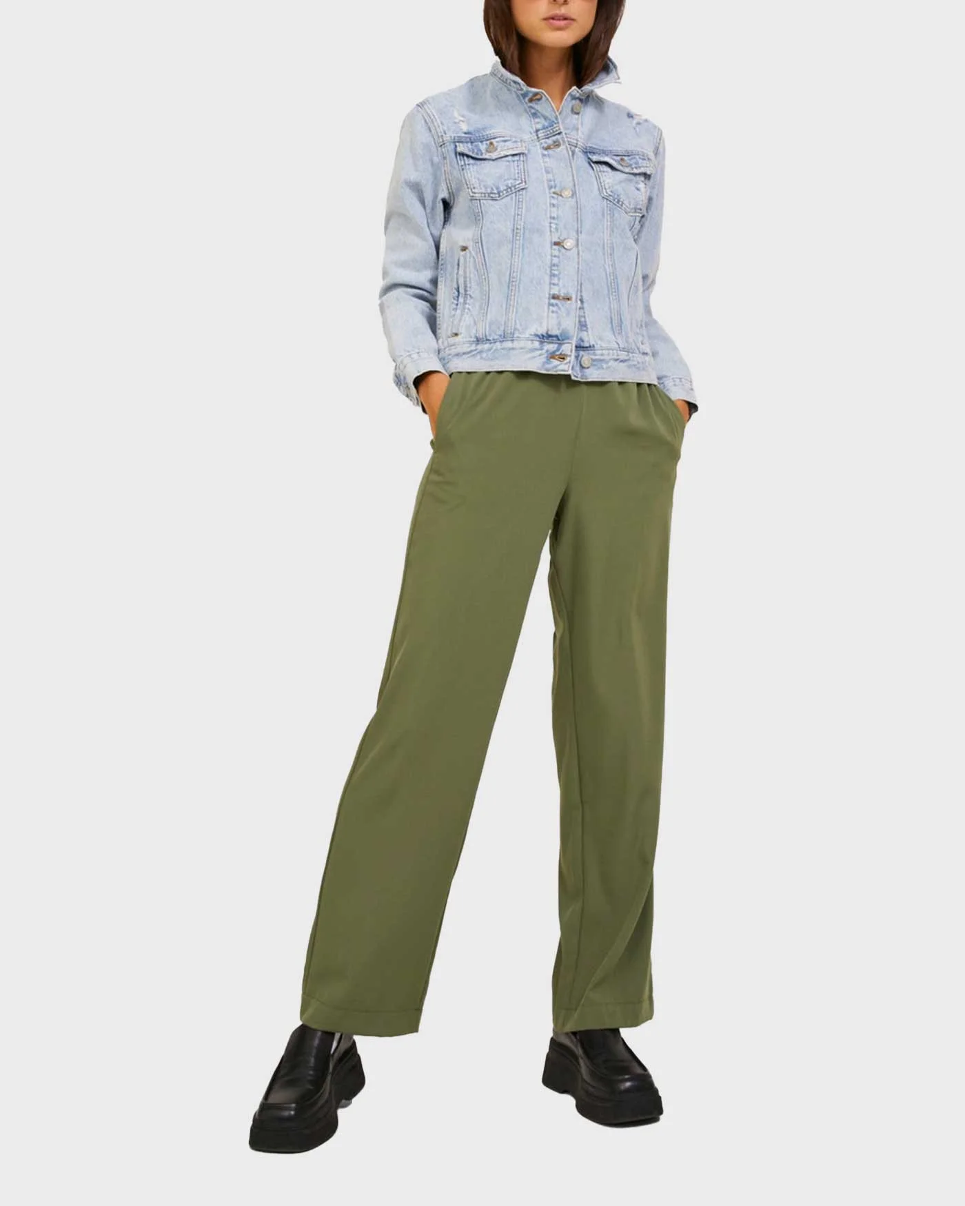 Φωτογραφία προϊόντος: JACK & JONES XX JACK & JONES JXPOPPY REGULAR ΓΥΝΑΙΚΕΙΟ ΠΑΝΤΕΛΟΝΙ - 12200751 ΛΑΔΙ