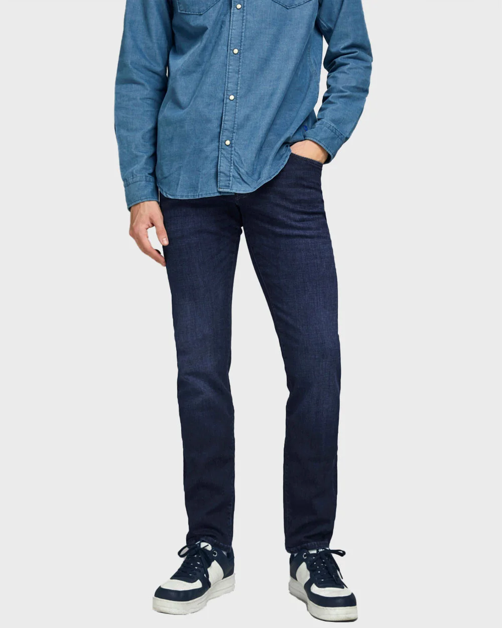 Φωτογραφία προϊόντος: JACK & JONES ΑΝΔΡΙΚΟ ΤΖΗΝ - 12217998 ΜΠΛΕ