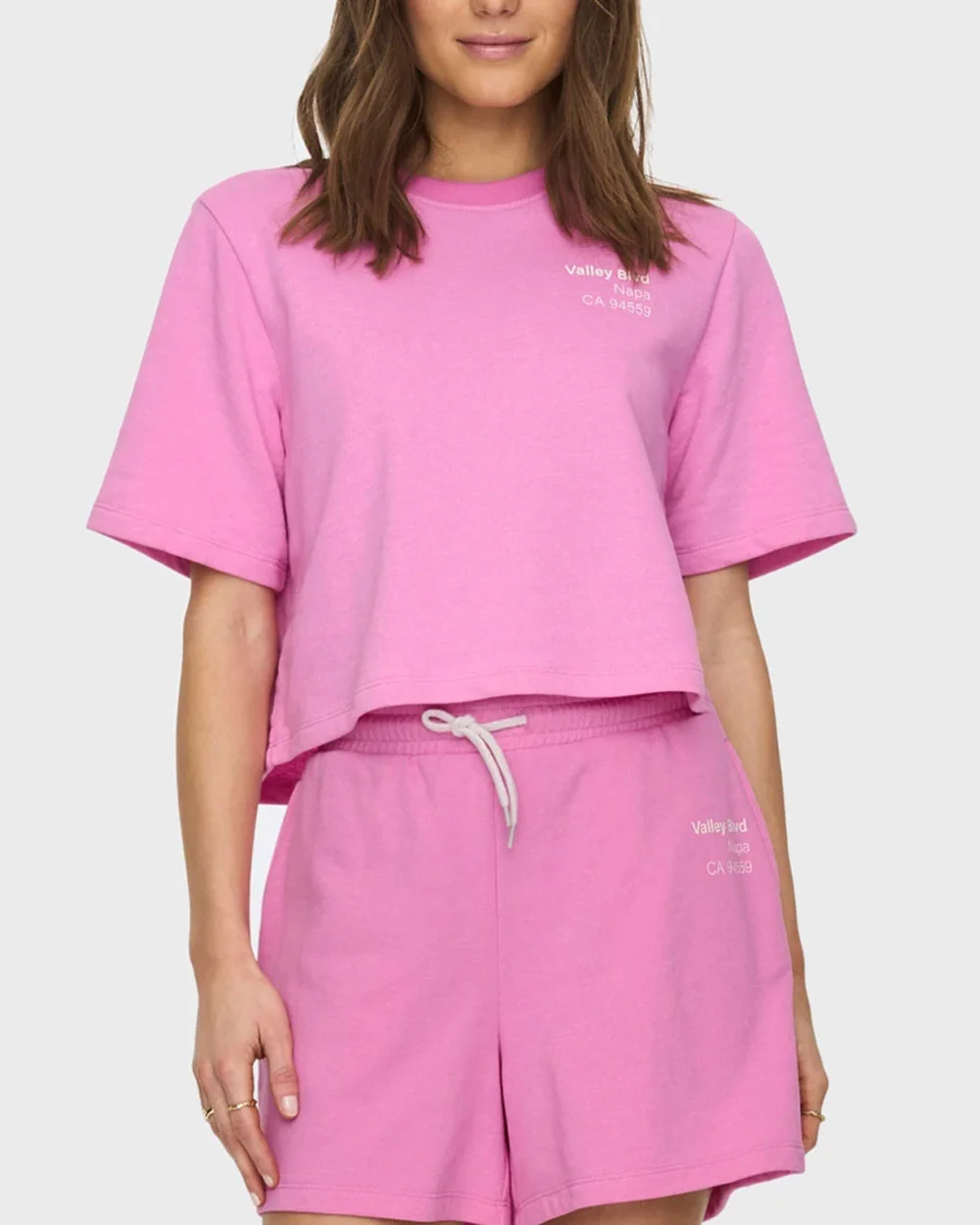 Φωτογραφία προϊόντος: ONLY ΓΥΝΑΙΚΕΙΟ ΦΟΥΤΕΡ SHORT SLEEVED - 15293691 ΡΟΖ