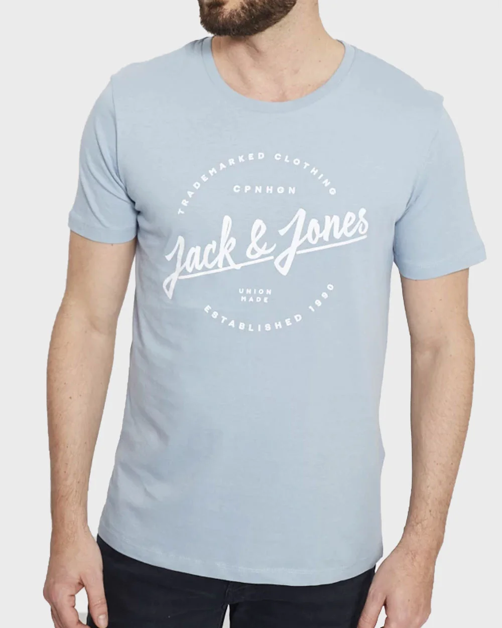 Φωτογραφία προϊόντος: JACK & JONES ΑΝΔΡΙΚΟ T-SHIRT - 12233526 ΣΙΕΛ