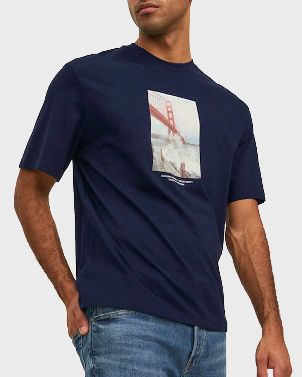Φωτογραφία προϊόντος: JACK & JONES ΑΝΔΡΙΚΟ T-SHIRT - 12227781 ΜΠΛΕ