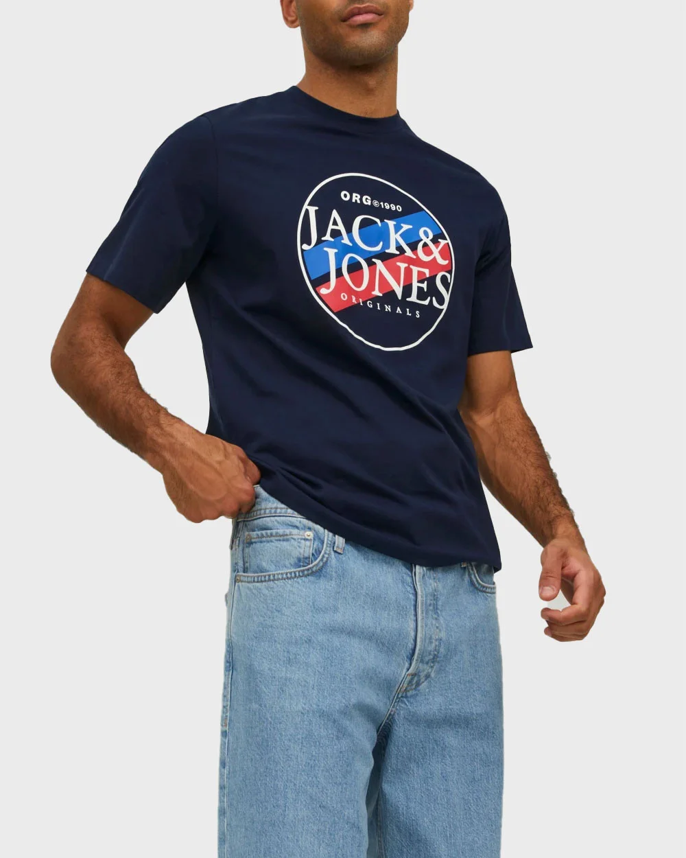 Φωτογραφία προϊόντος: JACK & JONES ΑΝΔΡΙΚΟ T-SHIRT - 12228542 ΜΠΛΕ