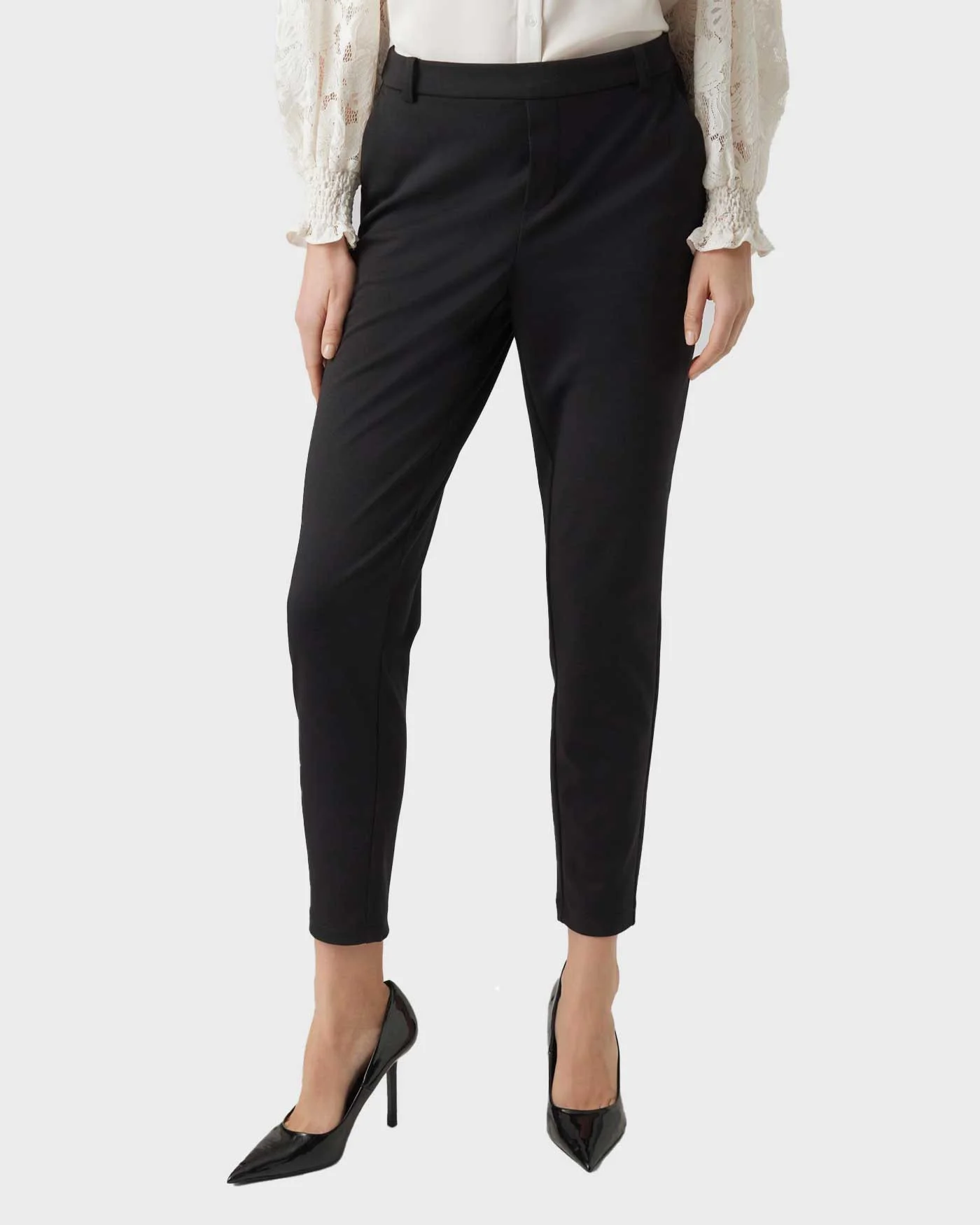Φωτογραφία προϊόντος: VERO MODA ΓΥΝΑΙΚΕΙΟ MID WAIST ΠΑΝΤΕΛΟΝΙ - 10294112 ΜΑΥΡΟ