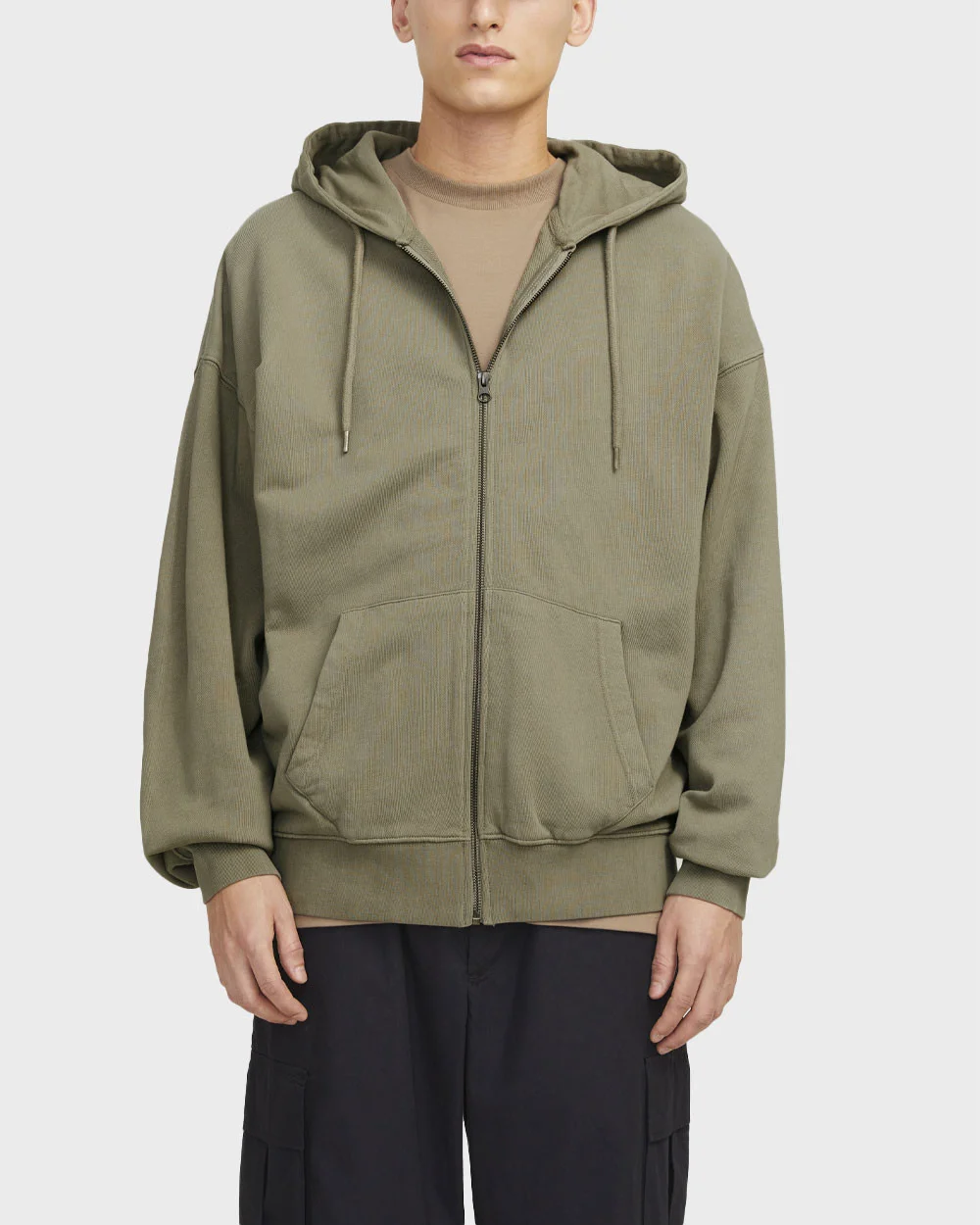 Φωτογραφία προϊόντος: JACK & JONES ΑΝΔΡΙΚΗ ΖΑΚΕΤΑ ΜΕ ΚΟΥΚΟΥΛΑ - 12270279 ΜΠΕΖ