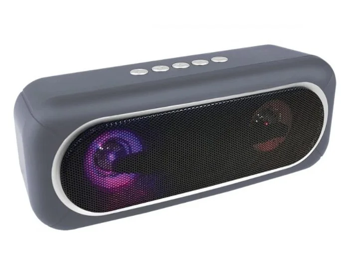 Φωτογραφία προϊόντος: TWS Ηχείο Bluetooth 10W με Ραδιόφωνο και Διάρκεια Μπαταρίας έως 3 ώρες Fontastic Conga 256417 Grey