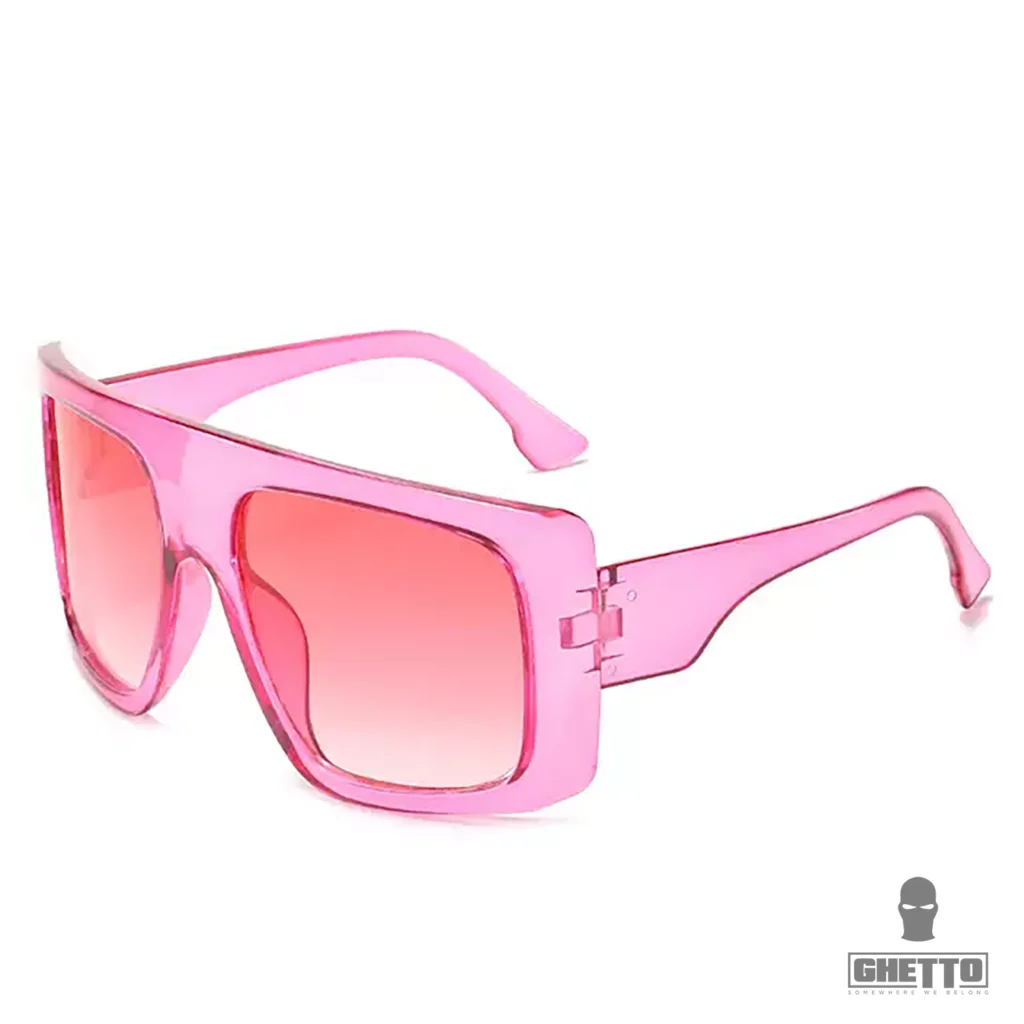 Φωτογραφία προϊόντος: Ghetto The Big Frame Women Trendy Oversized Sunglasses Pink