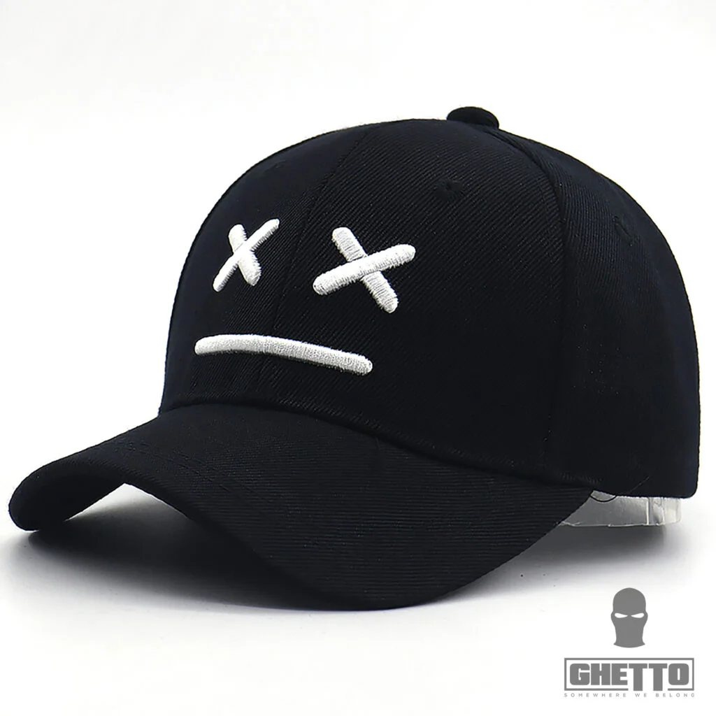 Φωτογραφία προϊόντος: Ghetto Cap Custom 3D Logo Fashion 6-Panel Black
