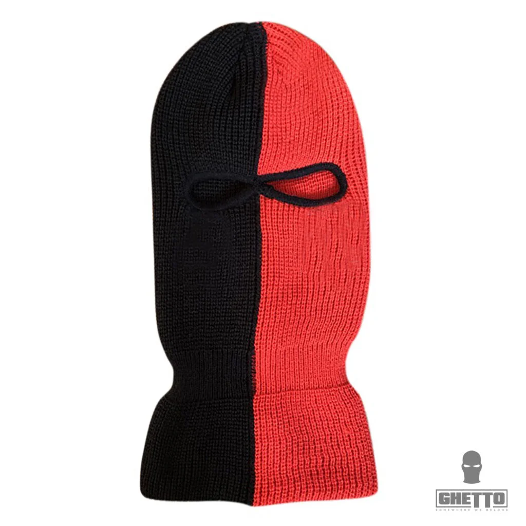 Φωτογραφία προϊόντος: Ghetto New Design Full Face Cover Double Color Red
