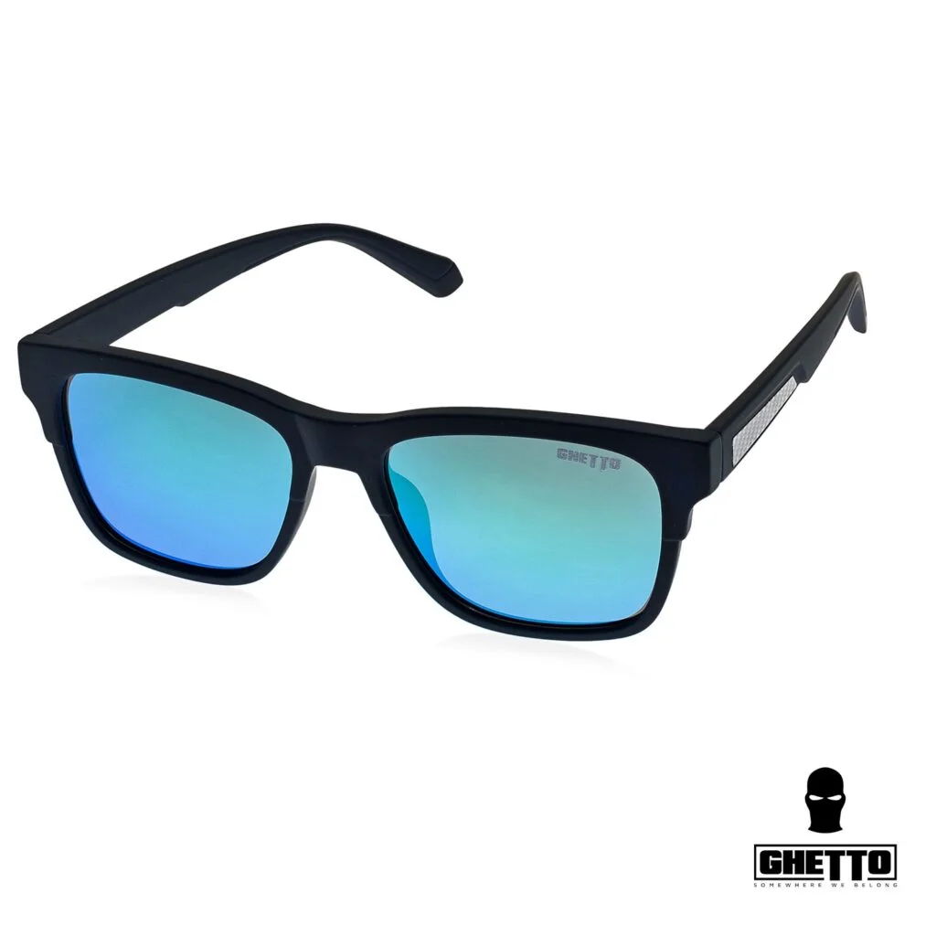 Φωτογραφία προϊόντος: Ghetto Square Carbon Fiber Sunglasses Mattblue Frame Unisex