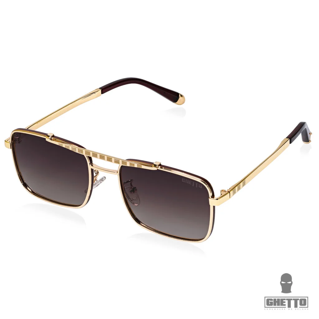 Φωτογραφία προϊόντος: Ghetto Fashion Luxury Style Sunglasses Gold Frame Unisex