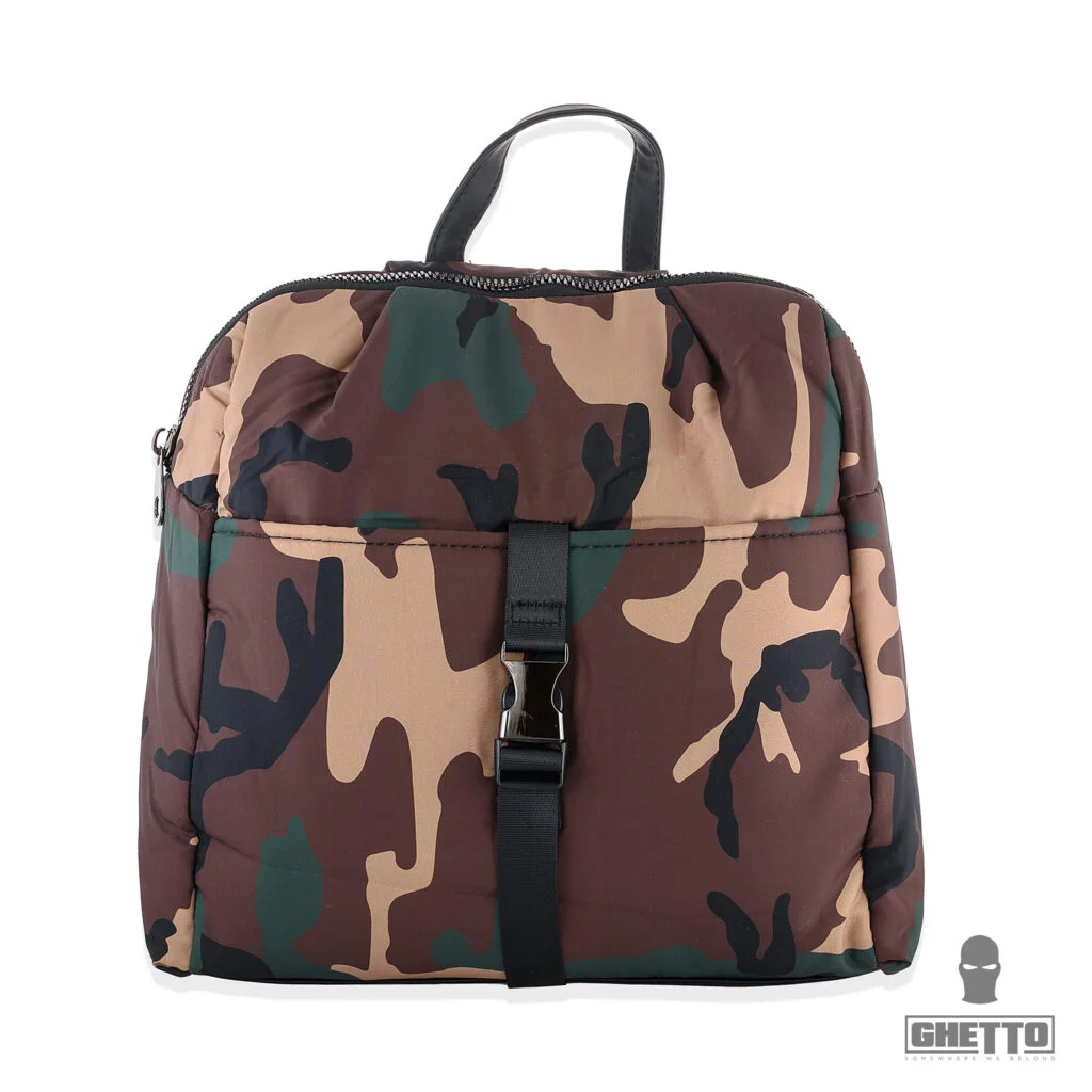 Φωτογραφία προϊόντος: Ghetto Medium Backpack Camo Utility with Buckle Closure