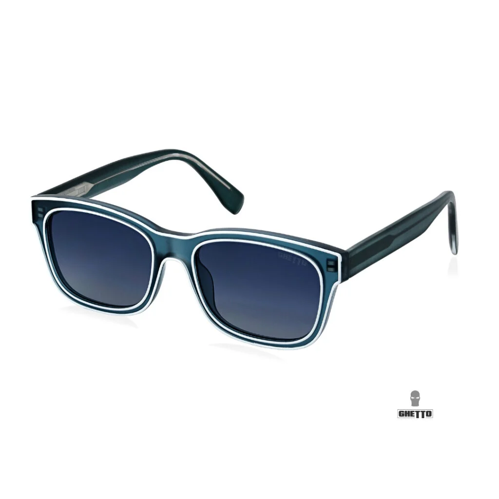 Φωτογραφία προϊόντος: Ghetto Fashion Sunglasses Blue Frame Unisex