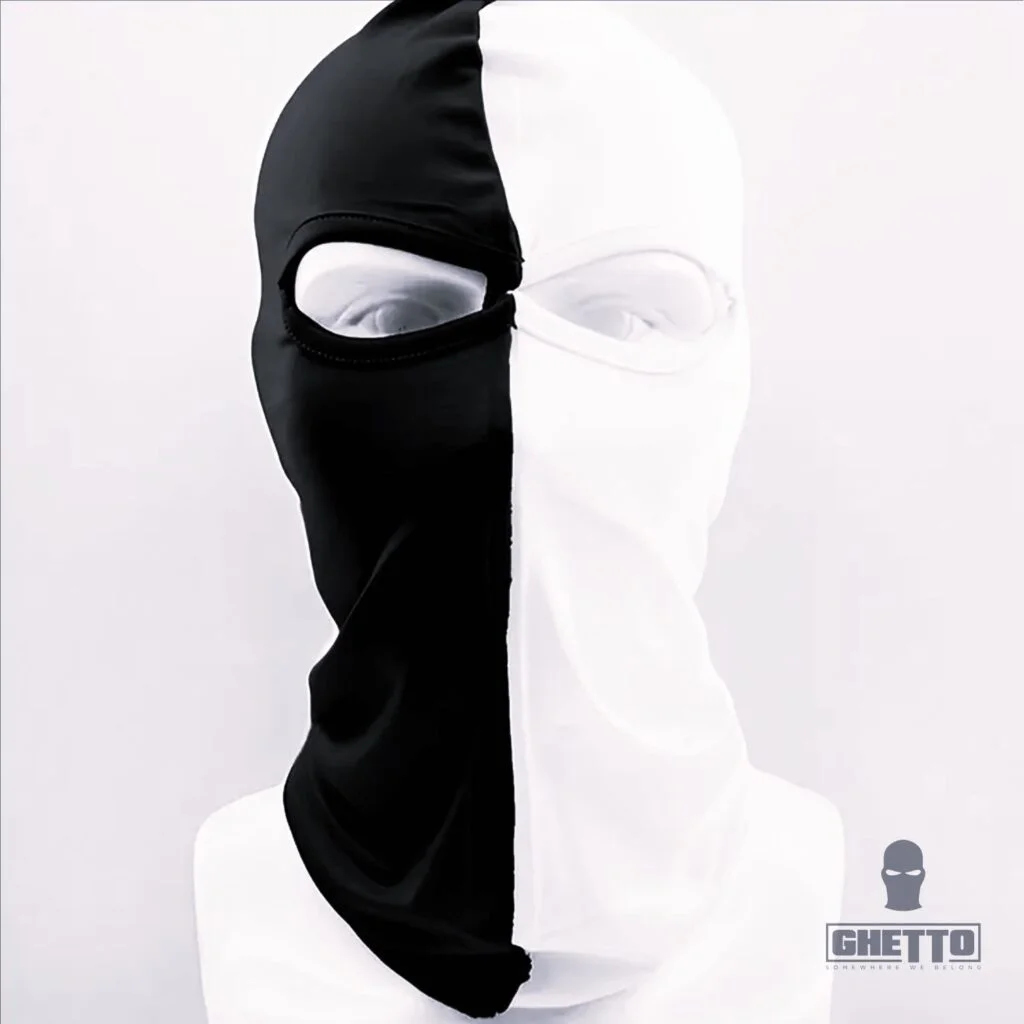 Φωτογραφία προϊόντος: Ghetto Black / White Balaclava 2 Hole Unisex