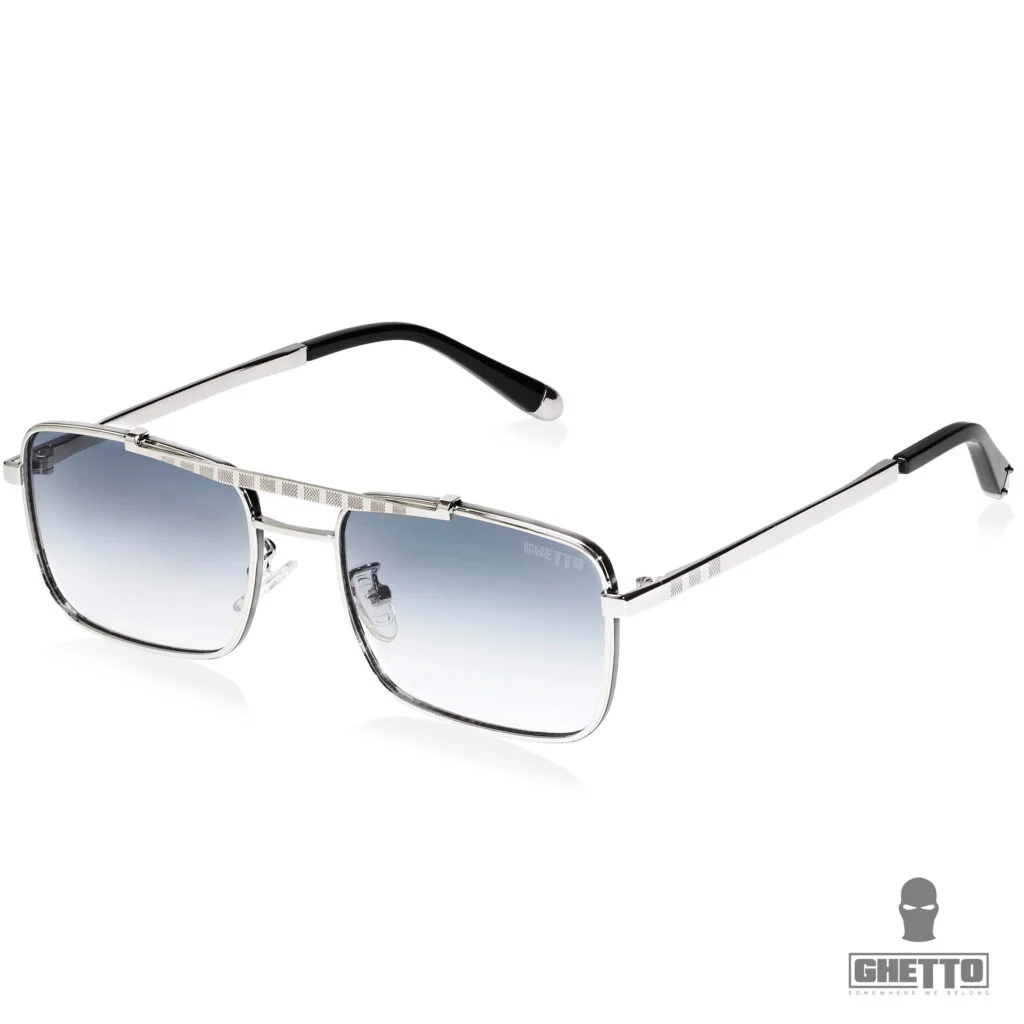 Φωτογραφία προϊόντος: Ghetto Fashion Luxury Style Sunglasses Silver Frame Unisex