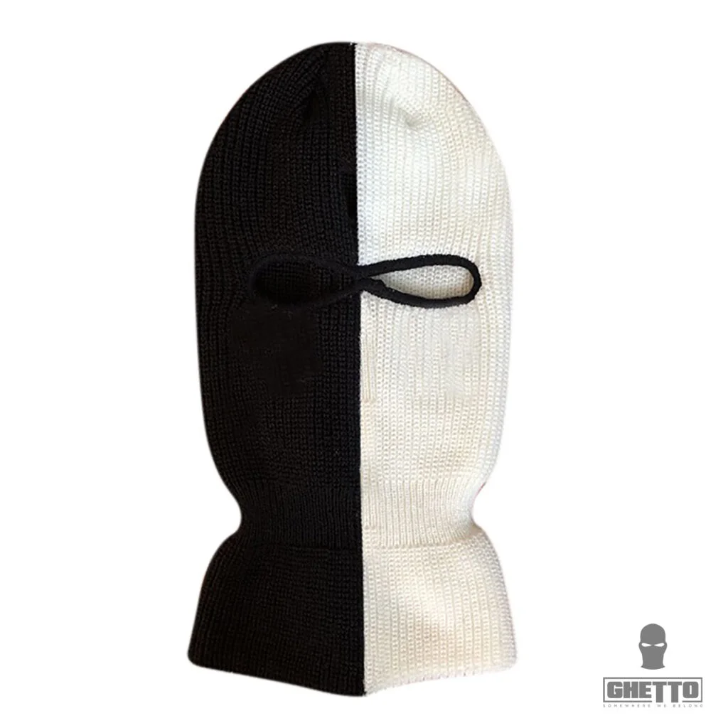 Φωτογραφία προϊόντος: Ghetto New Design Full Face Cover Double Color White