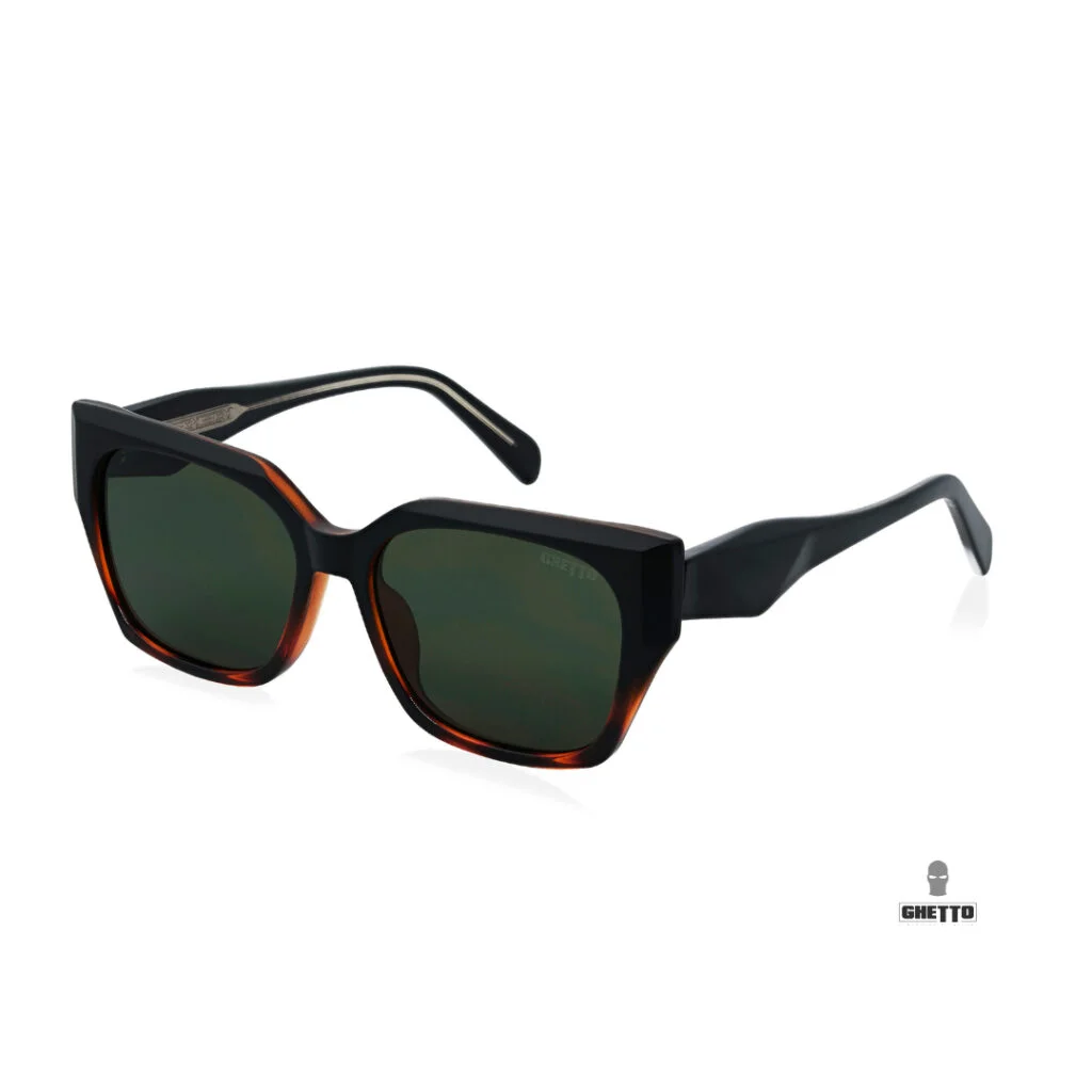 Φωτογραφία προϊόντος: Ghetto Cat Eye Sunglasses Mat Black/Leopard Frame For Women