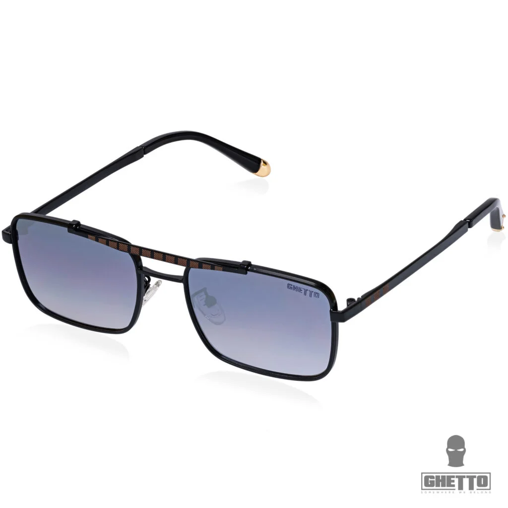 Φωτογραφία προϊόντος: Ghetto Fashion Luxury Style Sunglasses Black Frame Unisex Silver