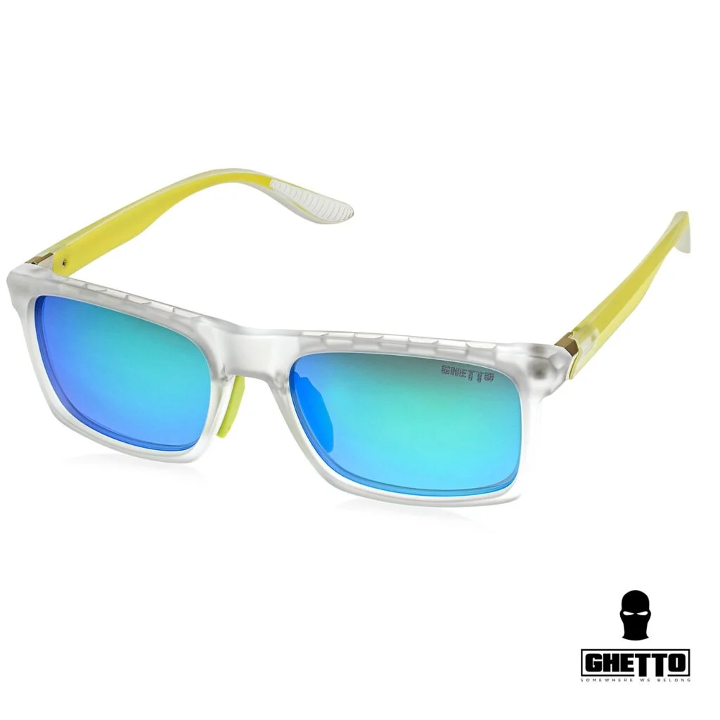 Φωτογραφία προϊόντος: Ghetto Simple Outdoor Sunglasses ClearGreen Frame Unisex