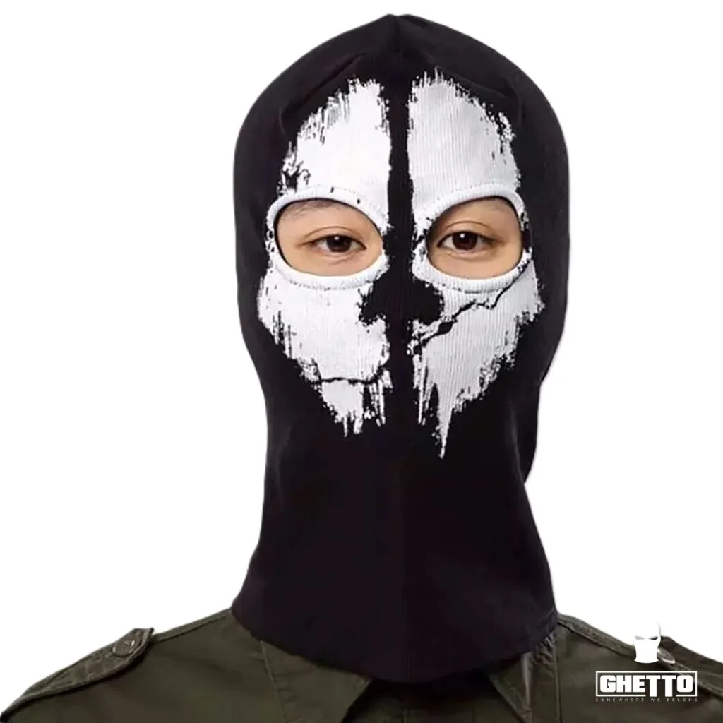Φωτογραφία προϊόντος: Ghetto Balaclava Ghost Winter Full Face 2 Hole