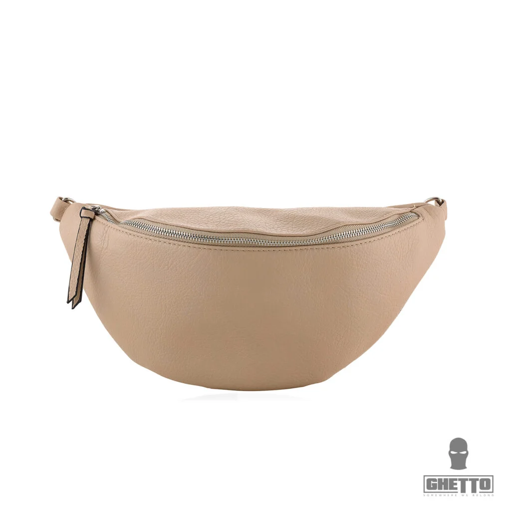 Φωτογραφία προϊόντος: Ghetto Large Minimal Leather Crossbody Bag | Everyday Waist + Shoulder Bag BROWN