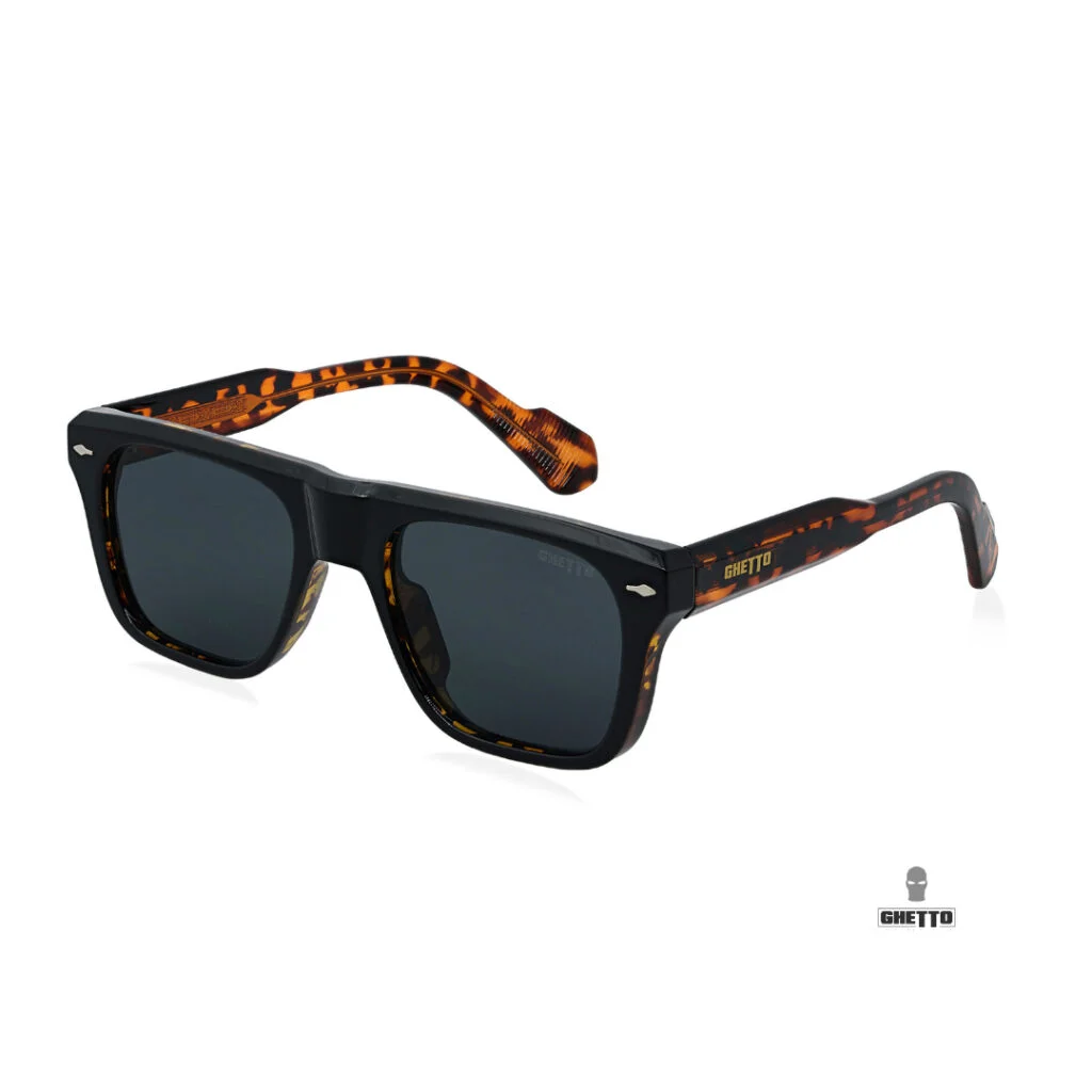 Φωτογραφία προϊόντος: Ghetto Square Luxury Sunglasses Leopard Frame Unisex
