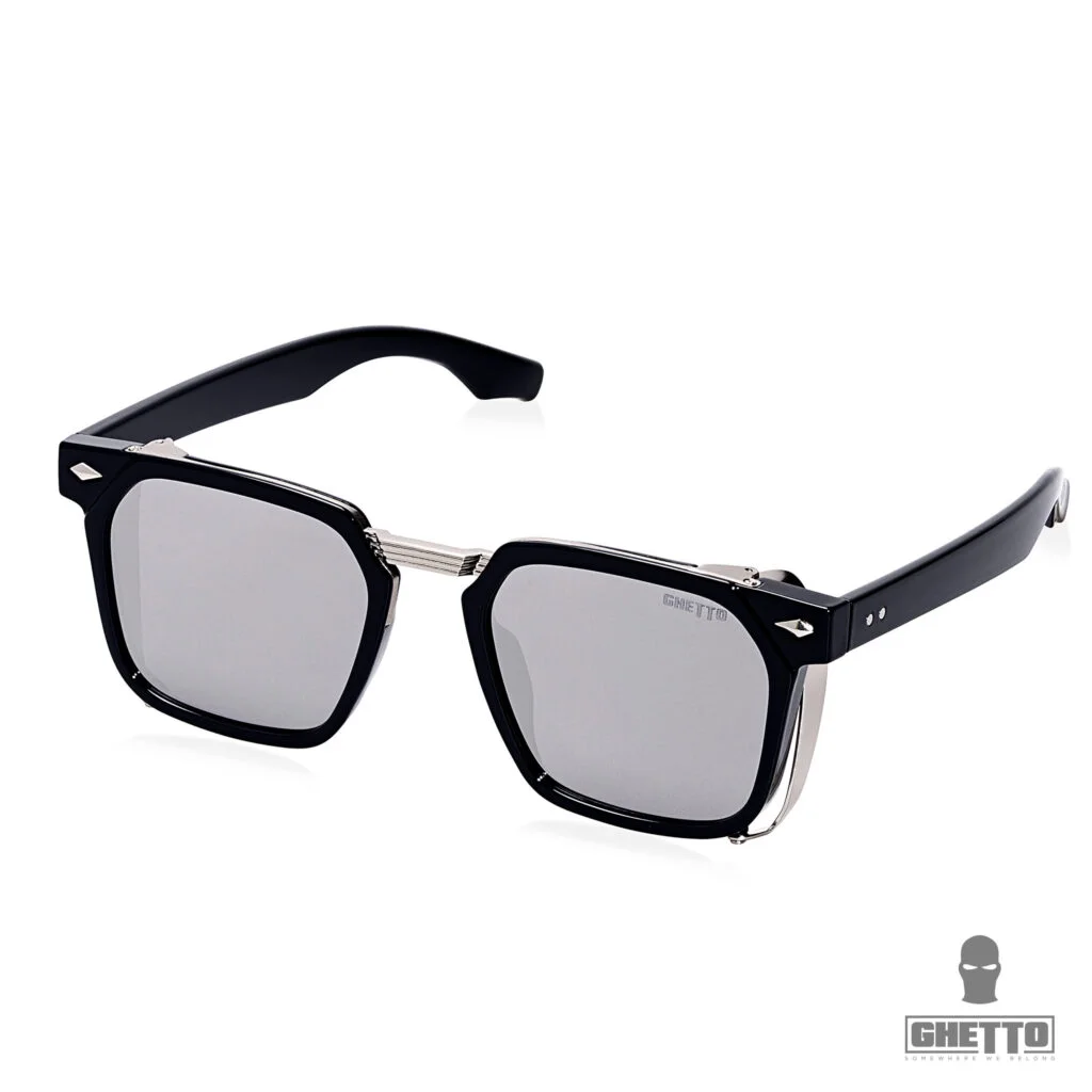 Φωτογραφία προϊόντος: Ghetto Fashion Sunglasses Black/Silver Frame Unisex