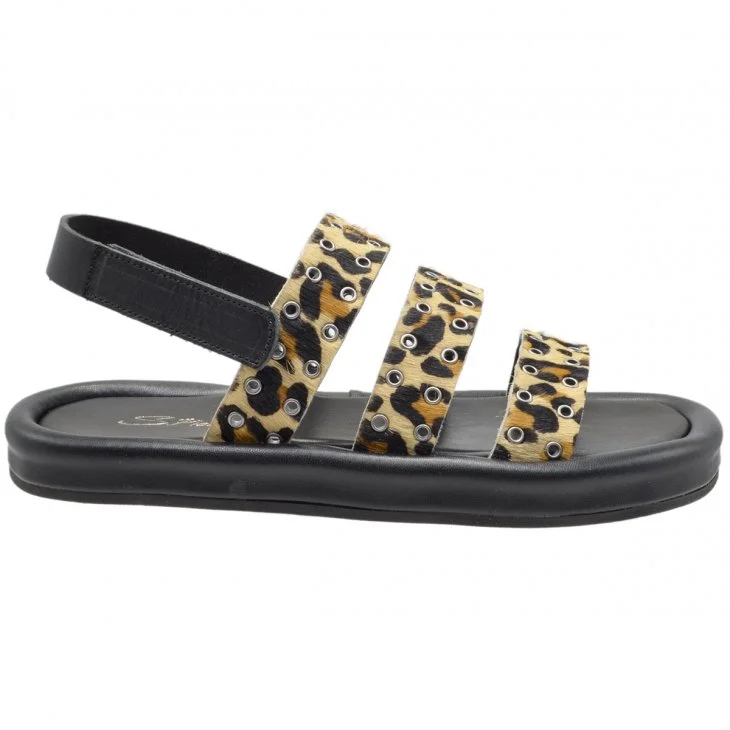 Φωτογραφία προϊόντος: Spiero COMFORT E49-004 ΜΑΥΡΟ ΔΕΡΜΑ-PONY LEOPARD
