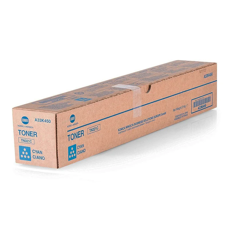 Φωτογραφία προϊόντος: OEM Konica Minolta TN-321C Cyan Toner Bizhub C224/C284/C364