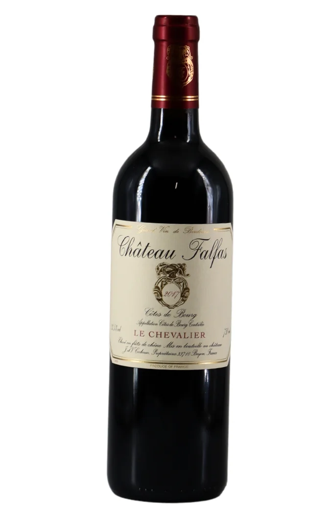 Φωτογραφία προϊόντος: Château Falfas Côtes de Bourg, Ch.Falfas "Le Chevalier" 2017 - Cabernet Sauvignon - Ερυθρός Οίνος - Ήπιος - 750ml