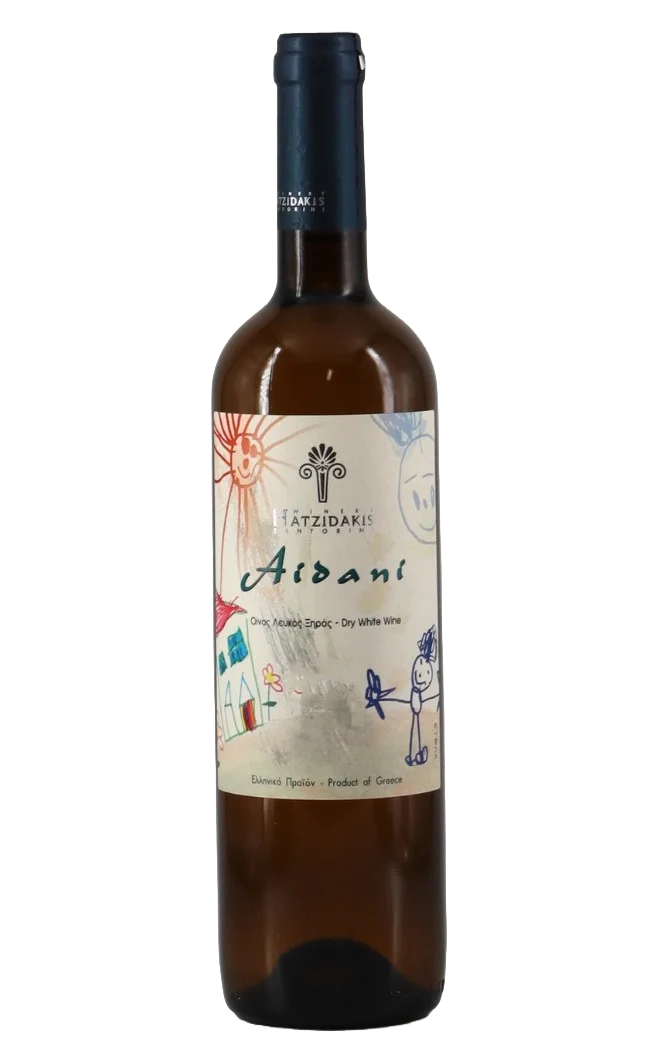 Φωτογραφία προϊόντος: Χατζηδάκης Αηδάνι 2024 - Αηδάνι - Λευκός Οίνος - Ήπιος - 750ml
